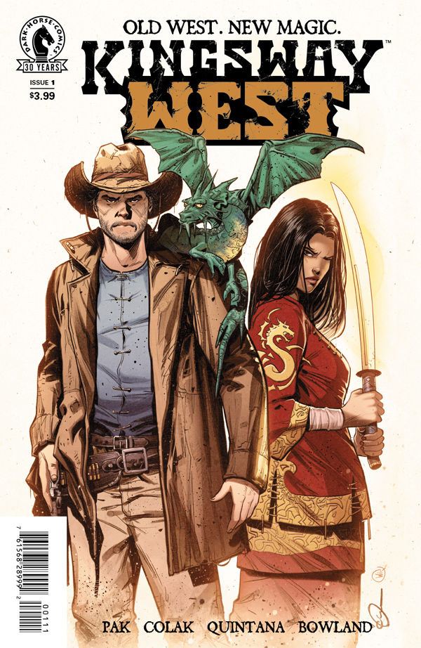 Dark Horse Comics, Kingsway Law, Chinese, Old West, New Magic, Sonia, Queen, Western, Eastern, Red Gold, The Wild, Greg Pak, Mirko Colak, Wil Quintana