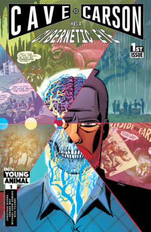 Cave Carson has a Cybernetic Eye Cover