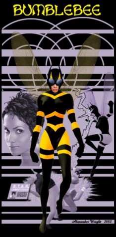 Halle Berry as Bumblebee by Alex Wright