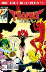 Marvel, Phoenix, Jean Grey, X-Men, $1.00, Rocket Raccoon, quarter box, local comics shop, True Believers