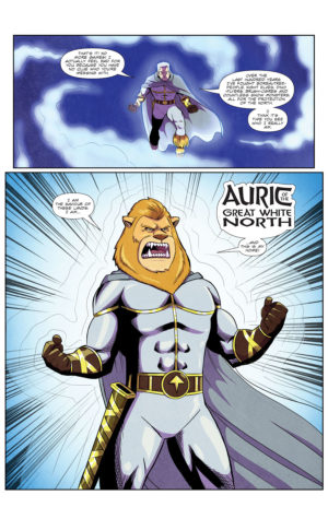 Auric #0 Remastered Interior Page