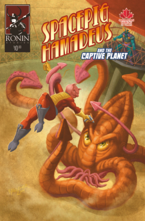 Spacepig Hamadeus and the Captive Planet Cover