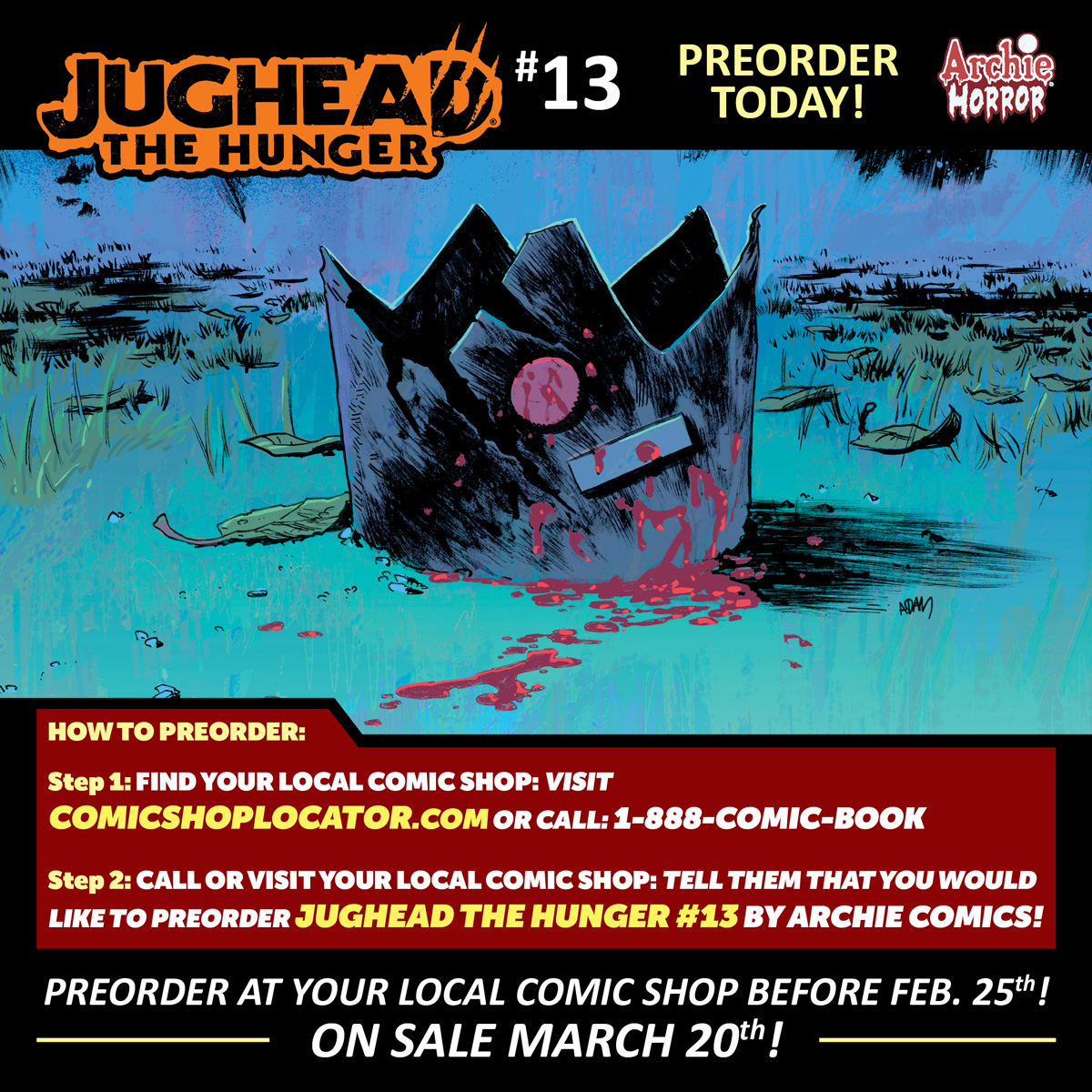 JUGHEAD: THE HUNGER #13 unlettered preview – First Comics News
