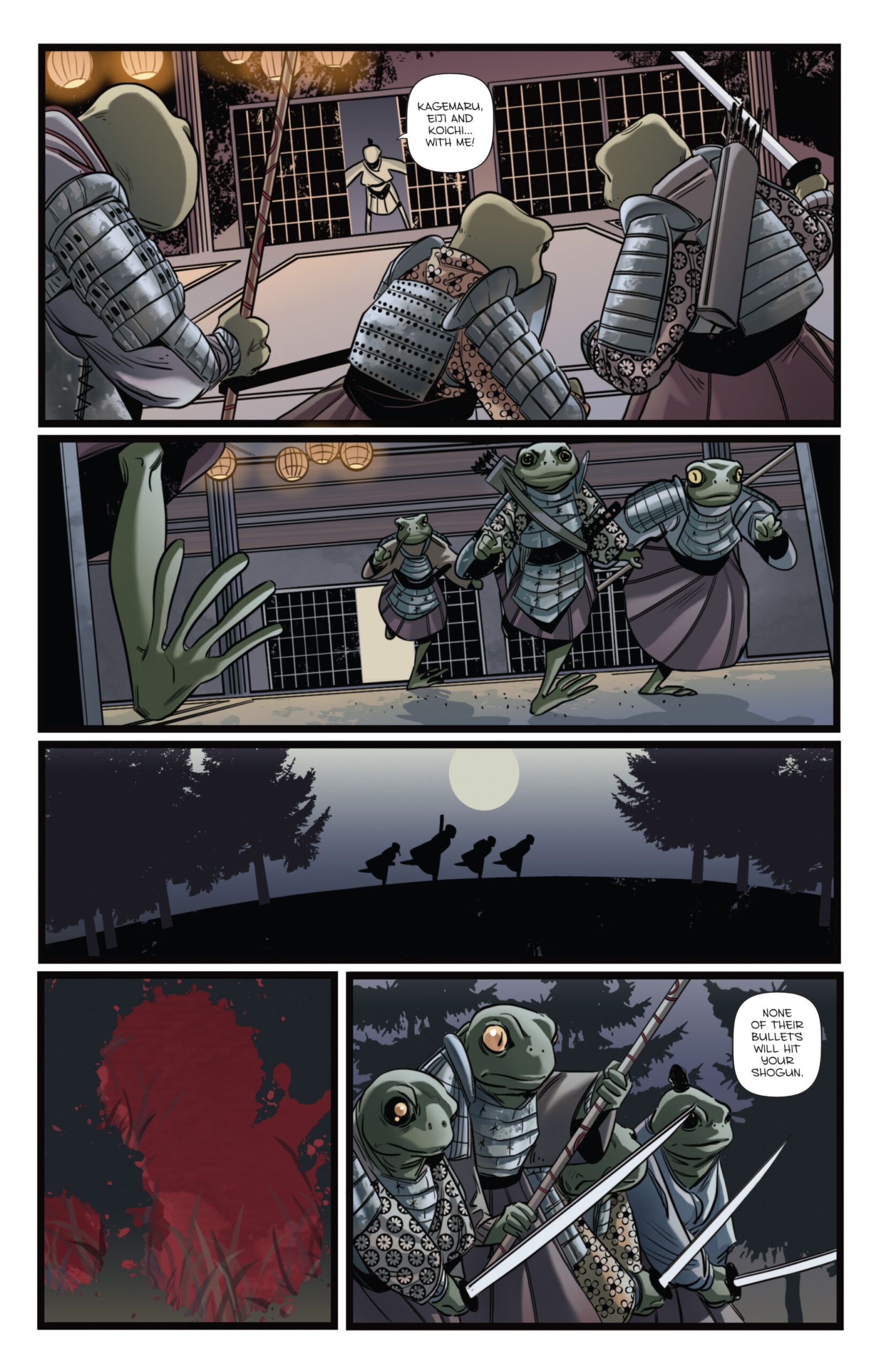 Cold Blood Samurai 3 Page 4 First Comics News
