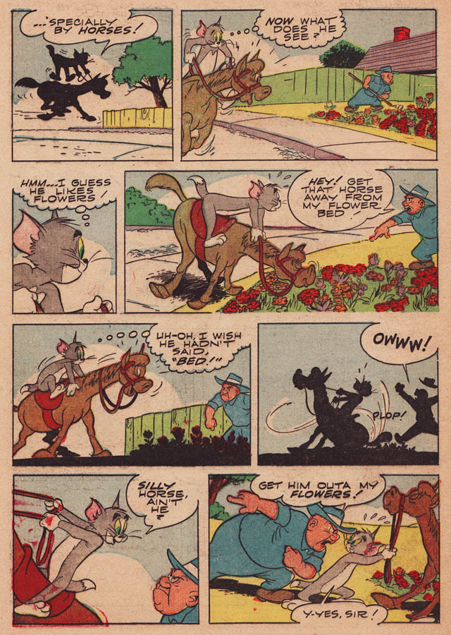 Comic Book Cats, number 11: Tom & Jerry Comics #76 – FIRST COMICS NEWS