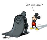Disney, Star Wars, Mickey Mouse, Darth Vader