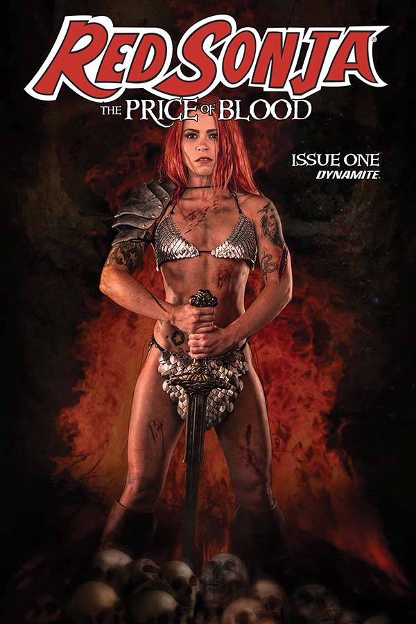 RED SONJA GOLDEN WK50 THE PRICE OF BLOOD #1B 