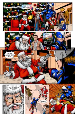 G-Man Christmas Special No.1 Interiour Page