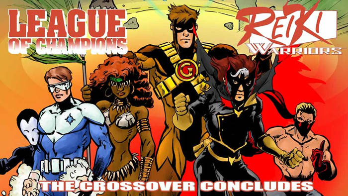 Heroic Publishing presents the thrilling conclusion to the League of Champions / Reiki crossover