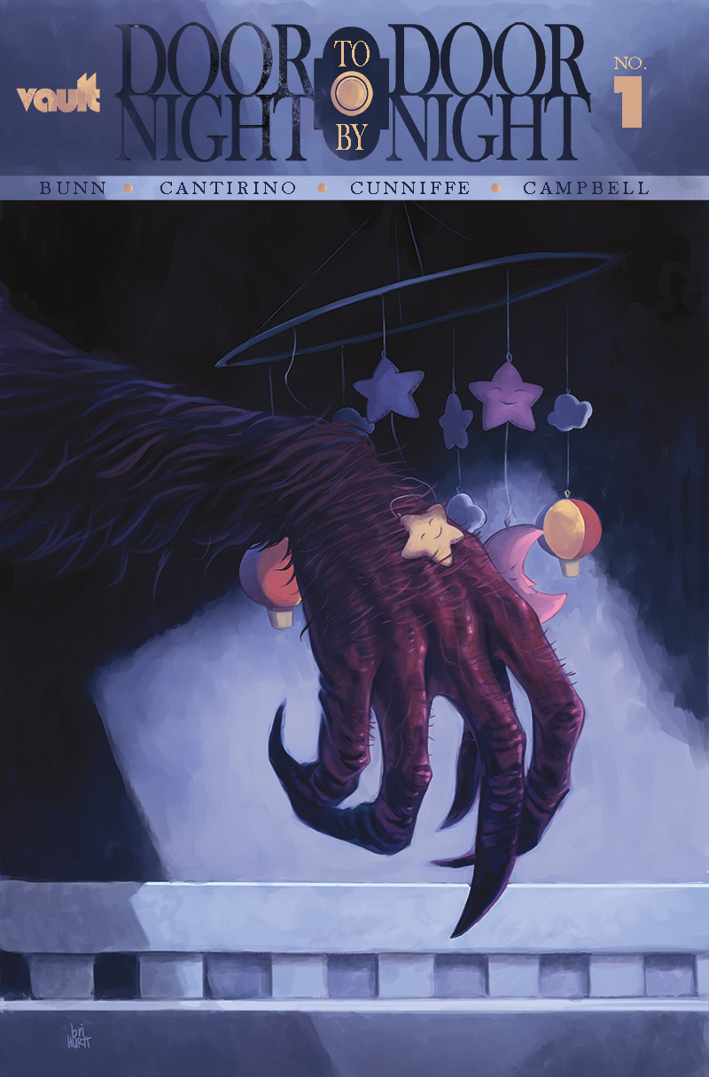 VAULT ANNOUNCES DOOR TO DOOR, NIGHT BY NIGHT, A NEW HORROR SERIES FROM  CULLEN BUNN, SALLY CANTIRINO, DEE CUNNIFFE, & ANDWORLD – FIRST COMICS NEWS