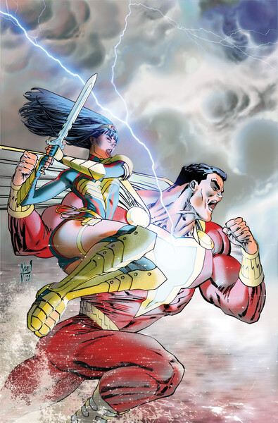 Shazam Fury Of The Gods Movie Cover For Wonder Woman 797 Home