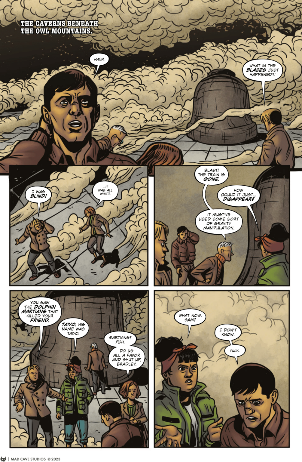PROJECT RIESE #4 preview ⋆ First Comics News