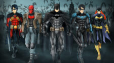 Batman, Batgirl, Alfred, Robin, Damian Wayne, Tim Drake, Batcave, Wayne Manor, Wayne Family Adventures, Chip Zdarsky, Captain America, Ma Kent, Pa Kent, Superman, Absolute Batman, 